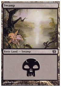 Swamp (341) [Eighth Edition] | Gaming Infinity