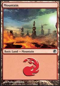 Mountain (244) [Scars of Mirrodin] | Gaming Infinity