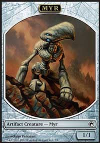 Myr Token [Scars of Mirrodin Tokens] | Gaming Infinity