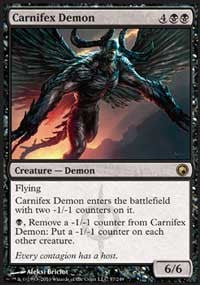 Carnifex Demon [Scars of Mirrodin] | Gaming Infinity