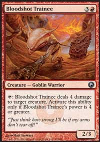 Bloodshot Trainee [Scars of Mirrodin] | Gaming Infinity