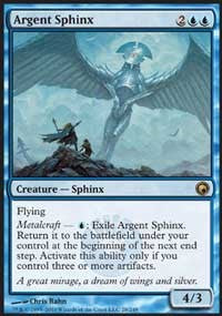 Argent Sphinx [Scars of Mirrodin] | Gaming Infinity