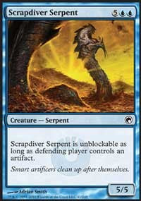 Scrapdiver Serpent [Scars of Mirrodin] | Gaming Infinity