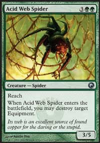 Acid Web Spider [Scars of Mirrodin] | Gaming Infinity