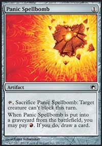Panic Spellbomb [Scars of Mirrodin] | Gaming Infinity