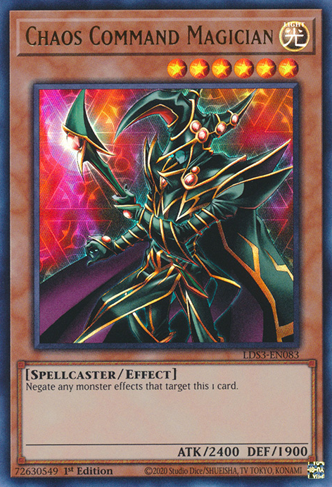 Chaos Command Magician [LDS3-EN083] Ultra Rare | Gaming Infinity