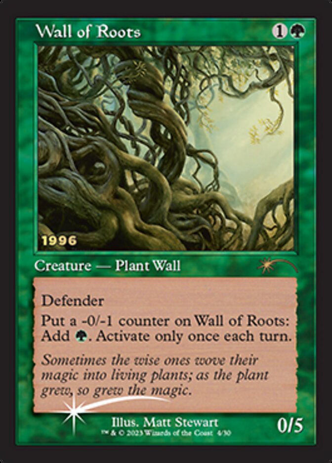 Wall of Roots [30th Anniversary Promos] | Gaming Infinity