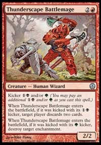 Thunderscape Battlemage [Duel Decks: Phyrexia vs. the Coalition] | Gaming Infinity