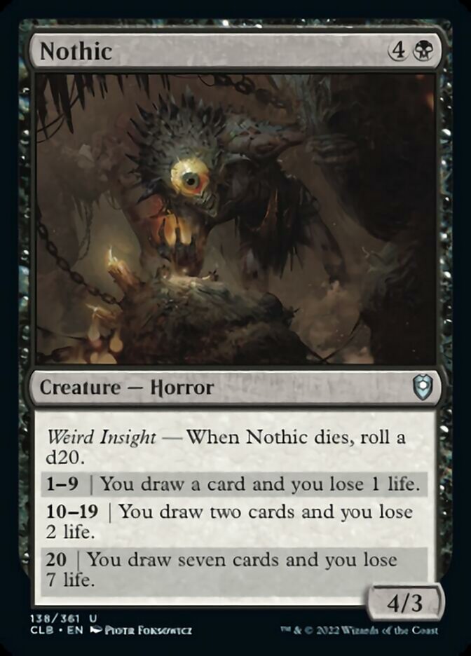 Nothic [Commander Legends: Battle for Baldur's Gate] | Gaming Infinity