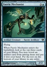 Faerie Mechanist [Duel Decks: Elspeth vs. Tezzeret] | Gaming Infinity