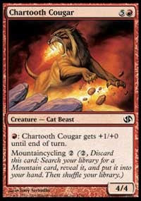 Chartooth Cougar [Duel Decks: Jace vs. Chandra] | Gaming Infinity