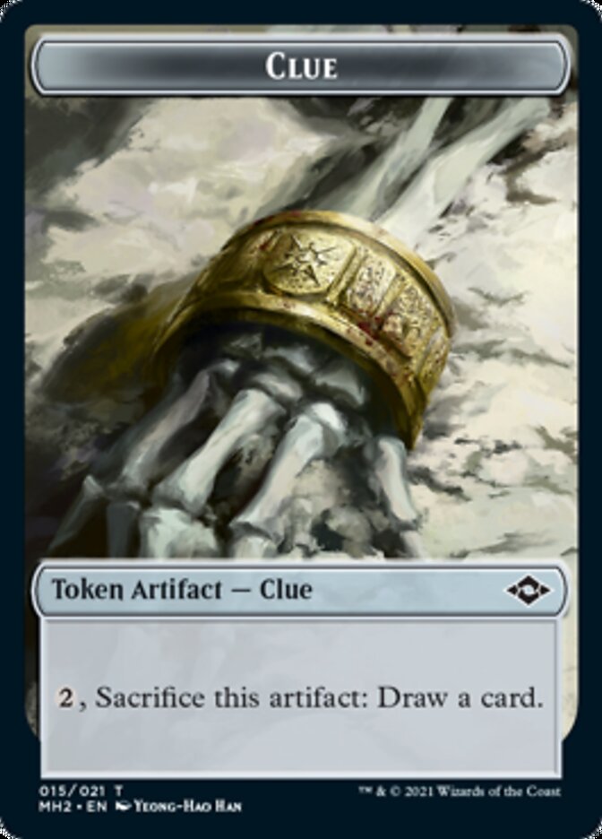 Clue Token (#15) // Golem Token [Modern Horizons 2 Tokens] | Gaming Infinity