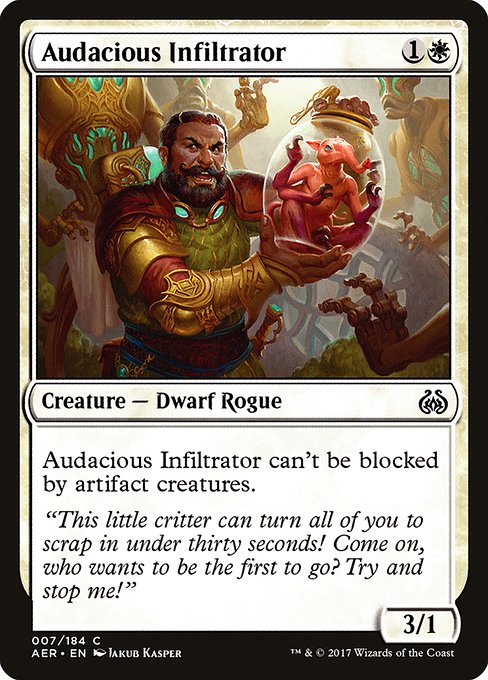 Audacious Infiltrator [Aether Revolt] | Gaming Infinity