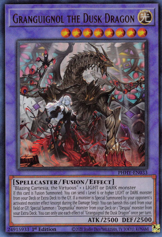 Granguignol the Dusk Dragon [PHHY-EN033] Ultra Rare | Gaming Infinity