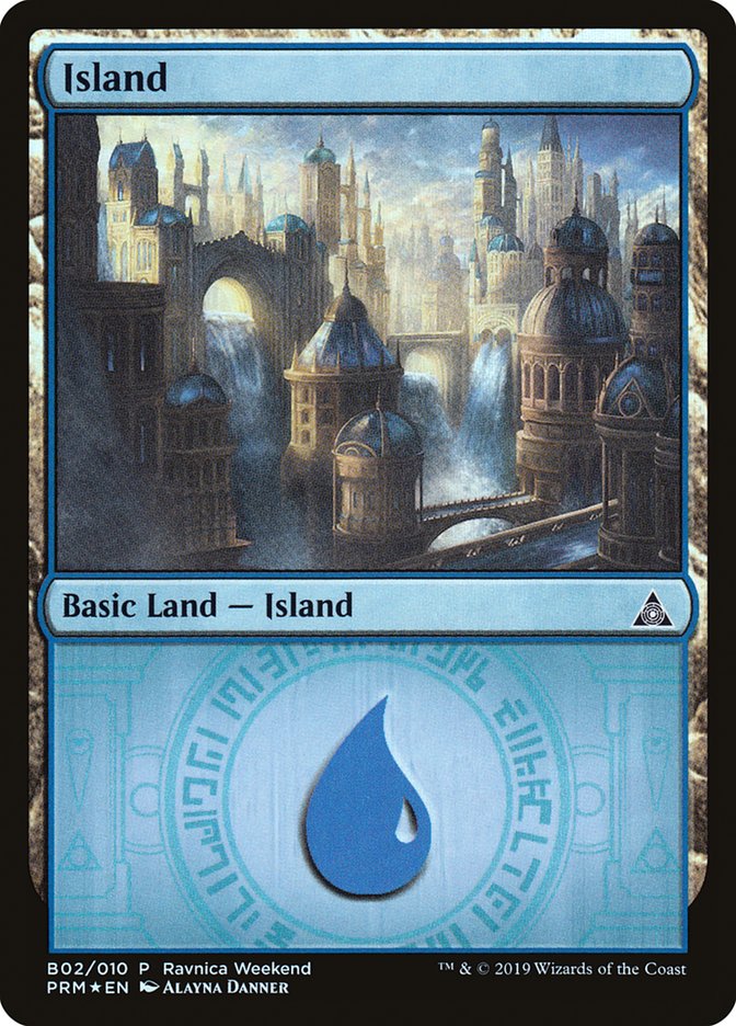 Island (B02) [Ravnica Allegiance Guild Kit] | Gaming Infinity