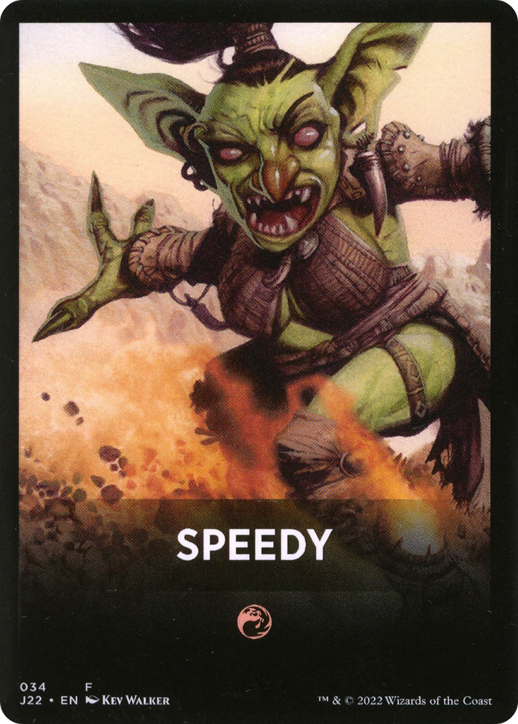 Speedy Theme Card [Jumpstart 2022 Front Cards] | Gaming Infinity