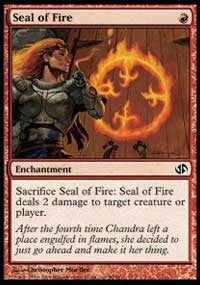Seal of Fire [Duel Decks: Jace vs. Chandra] | Gaming Infinity