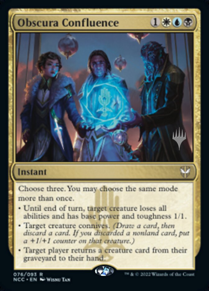 Obscura Confluence (Promo Pack) [Streets of New Capenna Commander Promos] | Gaming Infinity