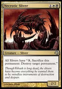 Necrotic Sliver [Premium Deck Series: Slivers] | Gaming Infinity