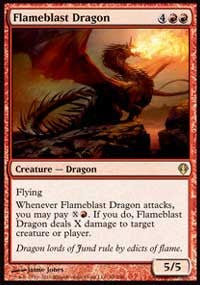 Flameblast Dragon [Archenemy] | Gaming Infinity