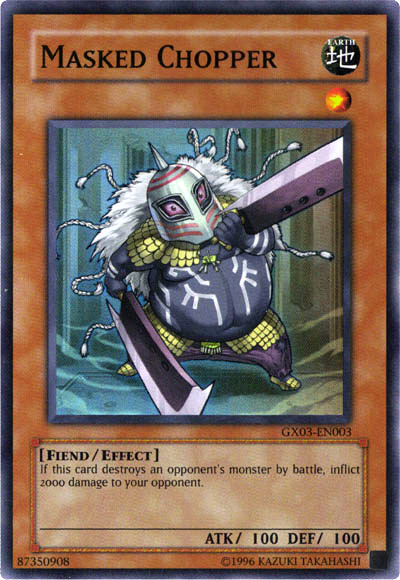 Masked Chopper [GX03-EN003] Super Rare | Gaming Infinity