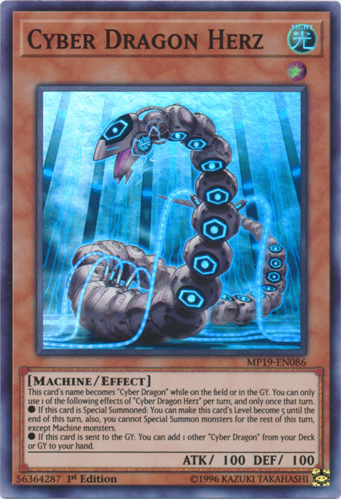 Cyber Dragon Herz [MP19-EN086] Super Rare | Gaming Infinity