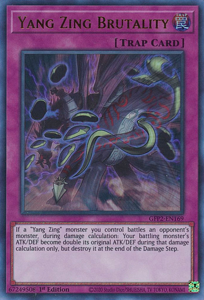 Yang Zing Brutality [GFP2-EN169] Ultra Rare | Gaming Infinity