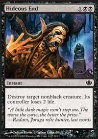 Hideous End [Duel Decks: Garruk vs. Liliana] | Gaming Infinity