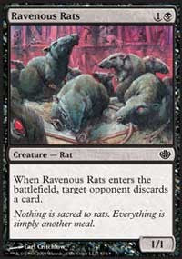 Ravenous Rats [Duel Decks: Garruk vs. Liliana] | Gaming Infinity