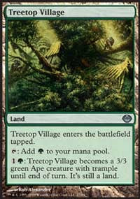 Treetop Village [Duel Decks: Garruk vs. Liliana] | Gaming Infinity