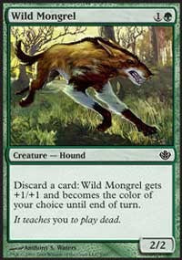 Wild Mongrel [Duel Decks: Garruk vs. Liliana] | Gaming Infinity