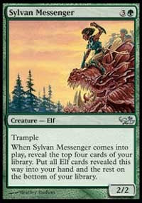 Sylvan Messenger [Duel Decks: Elves vs. Goblins] | Gaming Infinity