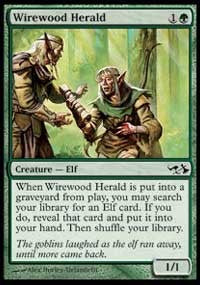 Wirewood Herald [Duel Decks: Elves vs. Goblins] | Gaming Infinity