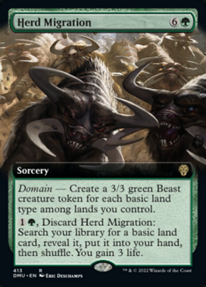 Herd Migration (Extended Art) [Dominaria United] | Gaming Infinity