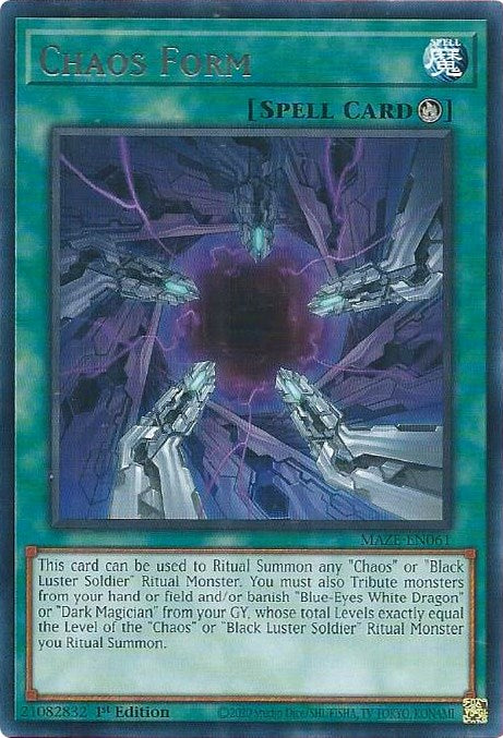 Chaos Form [MAZE-EN061] Rare | Gaming Infinity