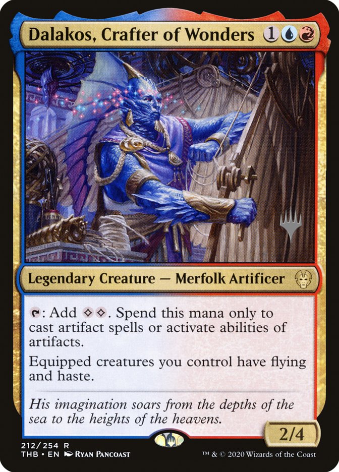 Dalakos, Crafter of Wonders (Promo Pack) [Theros Beyond Death Promos] | Gaming Infinity