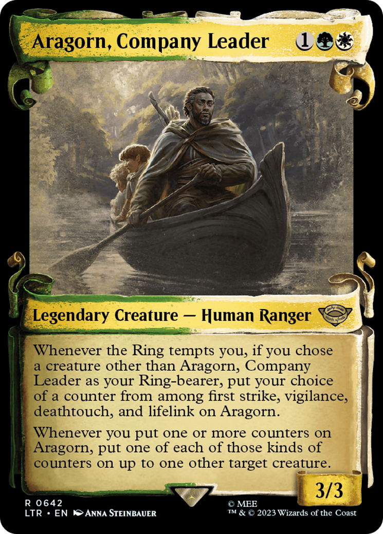 Aragorn, Company Leader [The Lord of the Rings: Tales of Middle-Earth Showcase Scrolls] | Gaming Infinity