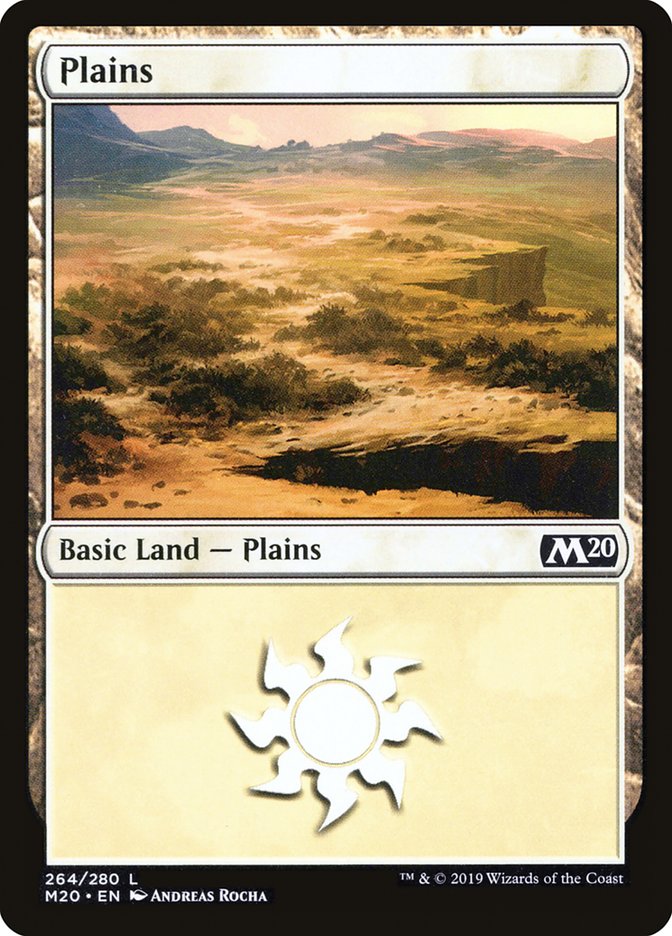 Plains (#264) [Core Set 2020] | Gaming Infinity