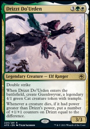 Drizzt Do'Urden (Promo Pack) [Dungeons & Dragons: Adventures in the Forgotten Realms Promos] | Gaming Infinity