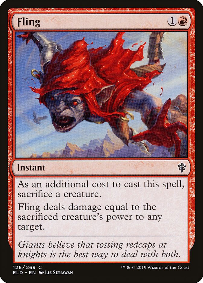 Fling [Throne of Eldraine] | Gaming Infinity