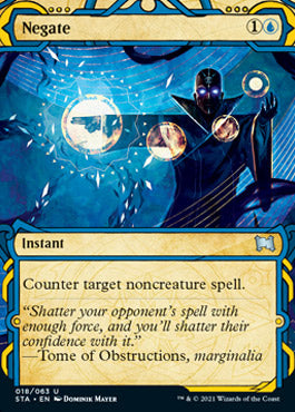 Negate (Etched Foil) [Strixhaven Mystical Archive] | Gaming Infinity