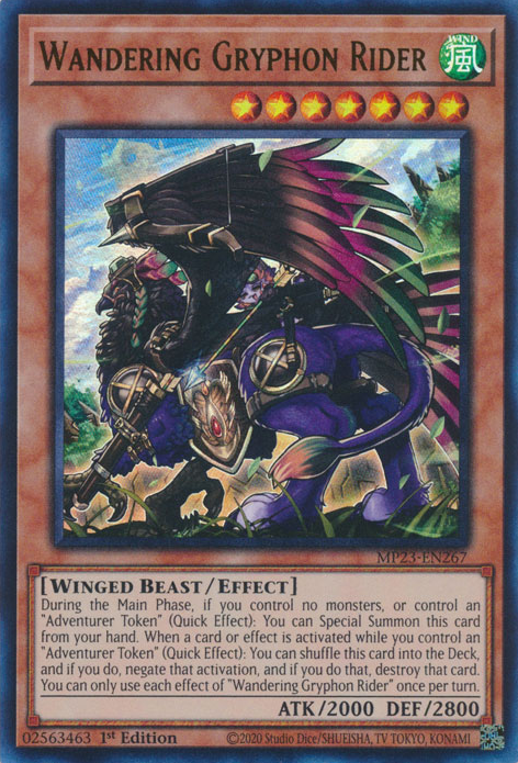 Wandering Gryphon Rider [MP23-EN267] Ultra Rare | Gaming Infinity