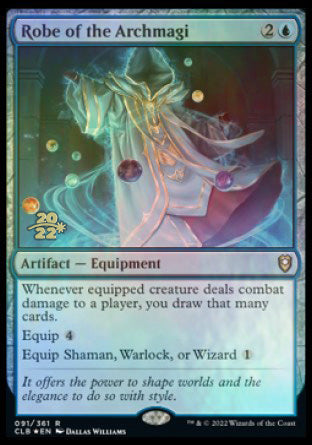 Robe of the Archmagi [Commander Legends: Battle for Baldur's Gate Prerelease Promos] | Gaming Infinity