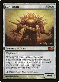 Sun Titan [Magic 2011 Promos] | Gaming Infinity