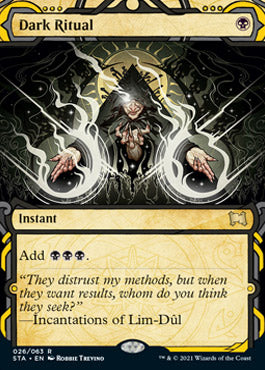 Dark Ritual  (Etched Foil) [Strixhaven Mystical Archive] | Gaming Infinity