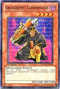 Gravekeeper's Cannonholder [Structure Deck: Marik] [SDMA-EN012] | Gaming Infinity
