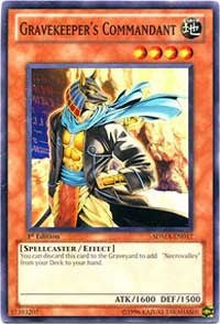 Gravekeeper's Commandant [Structure Deck: Marik] [SDMA-EN017] | Gaming Infinity
