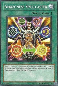 Amazoness Spellcaster [Turbo Pack: Booster Four] [TU04-EN018] | Gaming Infinity