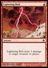 Lightning Bolt [Premium Deck Series: Fire and Lightning] | Gaming Infinity