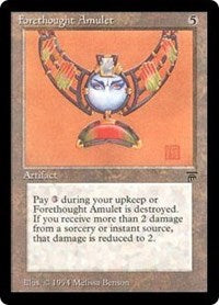 Forethought Amulet [Legends] | Gaming Infinity